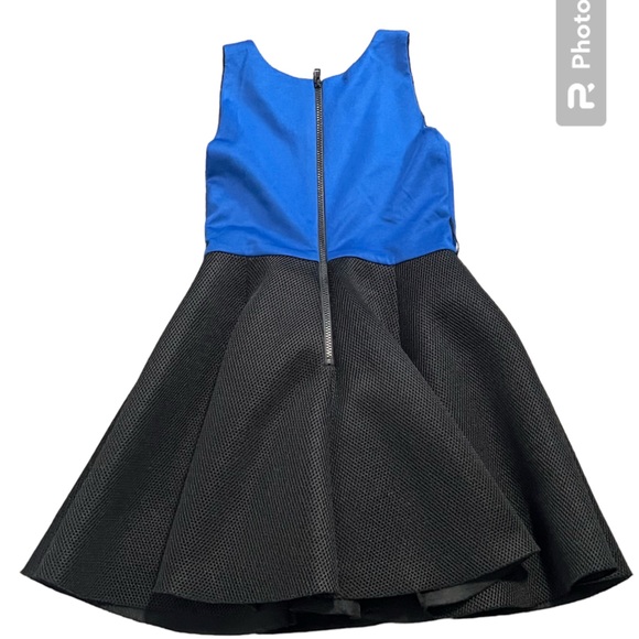 ZOE LTD.**Gorgeous Blue/Black Puffy Party Dress**Size 12 $328 - Picture 3 of 5